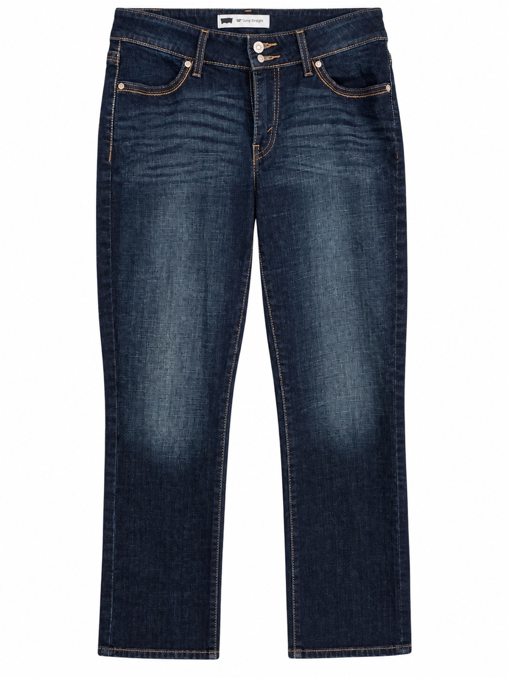 Levi’s 529 Curvy Straight Jeans W30 L30 Dark Wash Flap Pocket